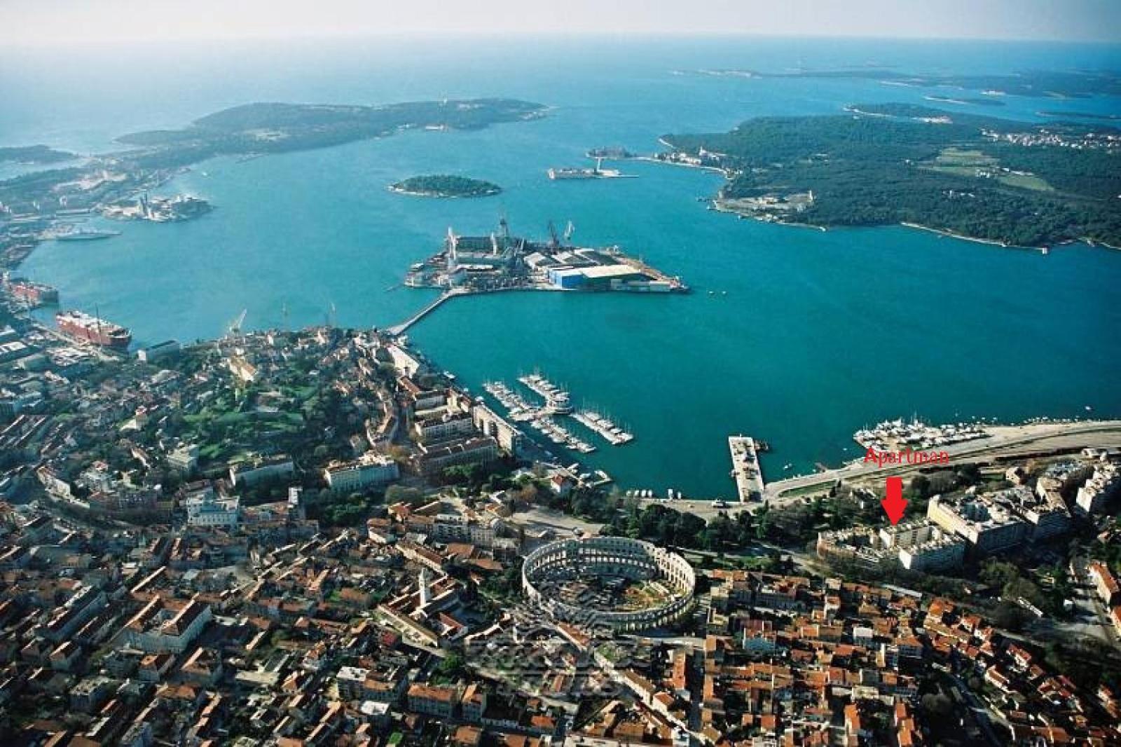 App Letta Sunset Pula Lägenhet Exteriör bild